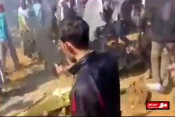 سقوط مرگبار دو جنگنده در یک سانحه هوایی