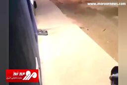 لحظه عجیب سرقت یک کودک از کالسکه در حضور مادرش! + فیلم