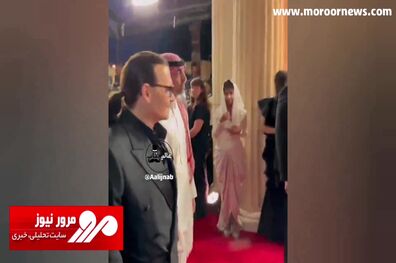 استقبال گرم از جانی دپ در عربستان در فرش قرمز جشنواره فیلم دریای سرخ + فیلم