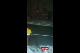 لحظه ریزش یکباره ساختمان ۸ طبقه در ترکیه
