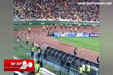 ورود یک جیمی جامپ خردسال برای دیدن نیمار در استادیوم آزادی + فیلم