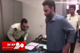 ترسیدن پیمان معادی در پشت صحنه فیلم سینمایی + فیلم