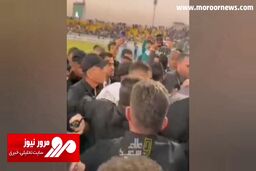 کریم بنزما ورزشگاه عراق را به هم ریخت! + فیلم