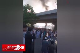 اعتراضات آتشین مردم پاکستان پس از دستگیری عمران خان + فیلم