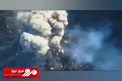لحظه نفس‌گیر انهدام راکت انداز اوکراین توسط پهپاد لنست + فیلم