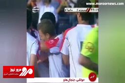 سوپرگل ۴۰ متری پژمان نوری در لباس پرسپولیس به سایپا + فیلم