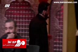 احساساتی شدن مداح معروف روی آنتن تلویزیون + فیلم