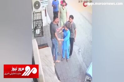 لحظه پراسترس فرار عابر پیاده از مرگ حتمی + فیلم