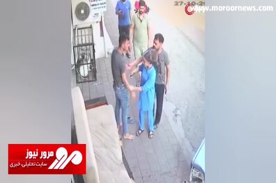 لحظه پراسترس فرار عابر پیاده از مرگ حتمی + فیلم