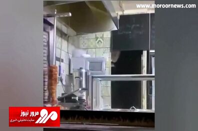 جولان چندش‌آور موش‌ها در یک ساندویچی در مسکو! + فیلم