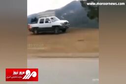 زنده ماندن معجزه‌آسای راننده BMW از تصادف وحشتناک کوهستانی + فیلم