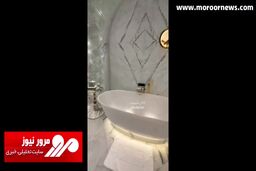 نمایی جالب از گران‌قیمت‌ترین هتل قطر + فیلم