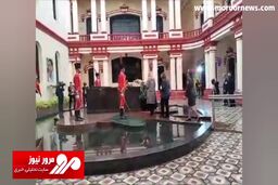 بازدید همسر رئیسی از آرامگاه هوگو چاوز + فیلم