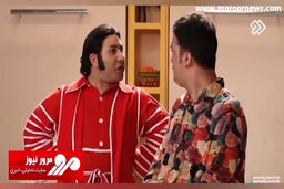 سکانس بچه محل با حضور مرحوم آرش میراحمدی + فیلم