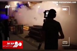 آتش‌سوزی وسط برنامه میدون در صداوسیما + فیلم