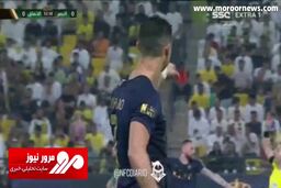 درخواست عجیب رونالدو برای تعویض داور! + فیلم