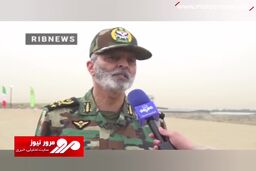 خط و نشان جانانه فرمانده ارتش در جواب تهدید اسرائیل برای حمله به ایران + فیلم