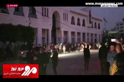 تحویل اسرای اسرائیلی برخلاف مکان دو روز گذشته در قلب شهر غزه و با حضور مردم + فیلم