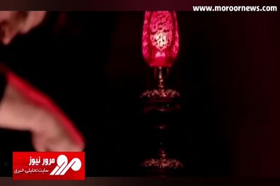 نقاشی شنی با روایت‌گری حاج قاسم در مورد حوادث کربلا + فیلم