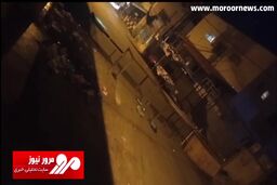 درگیری مسلحانه مبارزان مقاومت با نظامیان اسرائیلی + فیلم