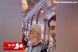 سوال بدموقع یک جوان از میرسلیم در حین نماز با چاشنی لندکروز! + فیلم