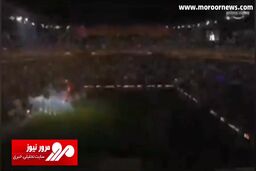 مراسم معارفه کریم بنزما در الاتحاد با حضور ۶۵ هزار هوادار + فیلم