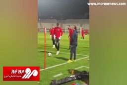 شوخی‌ بی‌حد و مرز بیرانوند با خداداد! + فیلم