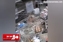 لحظه دلخراش سقوط بالابر ساختمان روی مهندس ناظر! + فیلم