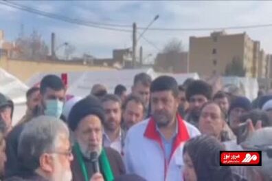 بازدید رییسی از اردوگاه اسکان اضطراری زلزله‌زدگان خوی