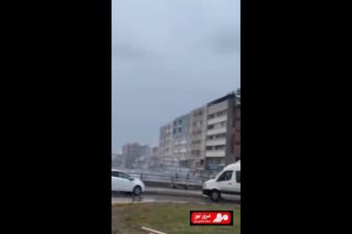 وضعیت یکی از شهرهای ترکیه پس از زلزله