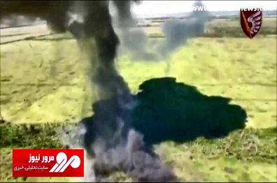 لحظه انهدام شدید خودروی زرهی روسی توسط نارنجک رها شده از پهپاد اوکراینی + فیلم