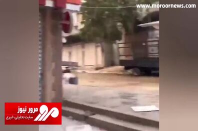 وداع جانسوز پدر فلسطینی با دختر غرق در خونش + فیلم