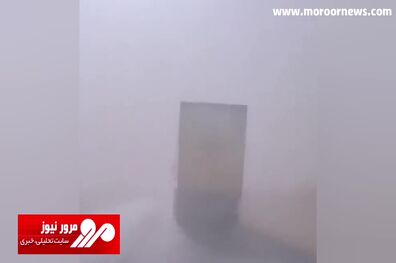 طوفان شن در سرخسِ خراسان رضوی + فیلم