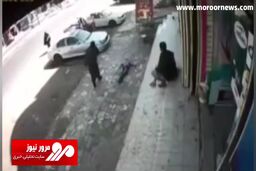 برق گرفتگی و مرگ پسر نوجوان وسط خیابان! + فیلم