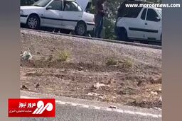 تصاویر ترسناک از سارقان مسلح جاده‌ای در اهواز + فیلم