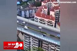 عجیب‌ترین بزرگراه جهان در چین! + فیلم