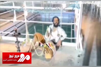 فیلم جدید از قلیان‌ کشیدن یمنی‌ها روی کشتی توقیف‌ شده اسرائیلی + فیلم