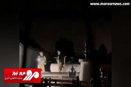 لحظه قطع کردن آب نوار غزه توسط نظامیان اسرائیل + فیلم