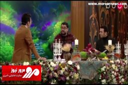 تقلید صدای جالب فرزاد حسنی توسط مازیار مهرگان مقابل خودش! + فیلم