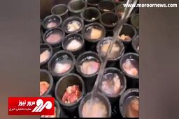 ذوق‌زدگی توریست خارجی از فرایند پخت دیزی برای ۶۰۰۰ نفر در تهران + فیلم