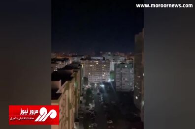 لحظه برخورد دقیق پهپاد انتحاری روسیه به یک ساختمان در اودسا‍ اوکراین + فیلم